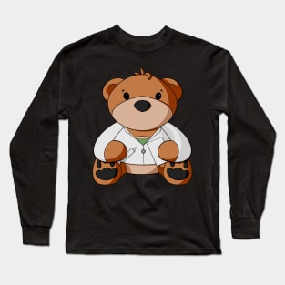 General Practitioner Doctor Teddy Bear Long Sleeve T-Shirt